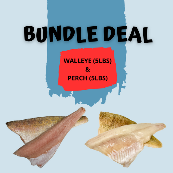 Walleye & Perch Bundle (10lbs)