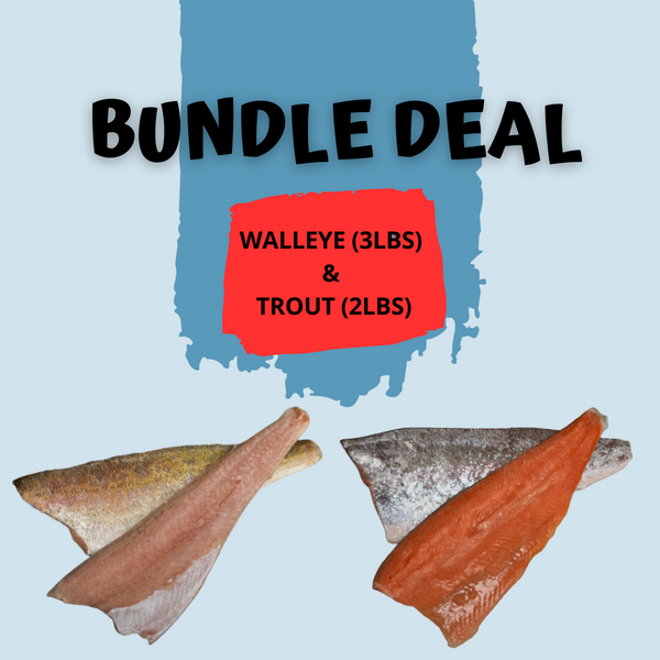 Walleye & Rainbow Trout Bundle (10lbs)